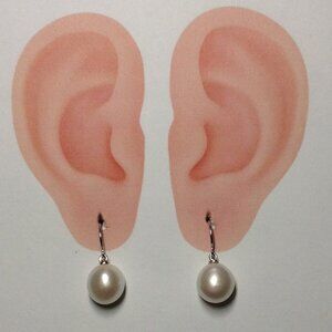 Honora Freshwater Pearl Sterling Silver Dangling Earrings